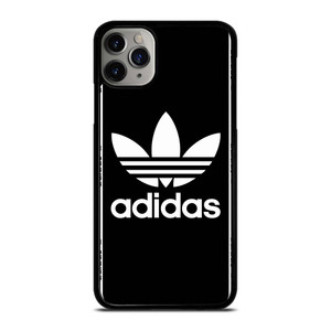 ADIDAS TREFOIL ROUND BLACK iPhone 11 Pro Max Case Cover