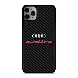AUDI QUATTRO CARBON LOGO iPhone 11 Pro Max Case Cover AUDI QUATTRO CARBON LOGO iPhone 11 Pro Max Case Cover