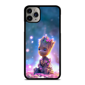 BABY GROOT FLOWER iPhone 11 Pro Max Case Cover