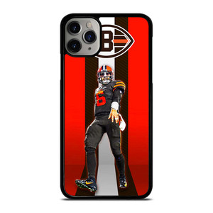 BAKER MAYFIELD CLEVELAND BROWNS NFL 3 iPhone 11 Pro Max Case Cover