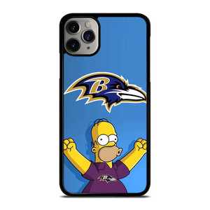 BALTIMORE RAVENS THE SIMPSON iPhone 11 Pro Max Case Cover BALTIMORE RAVENS THE SIMPSON iPhone 11 Pro Max Case Cover