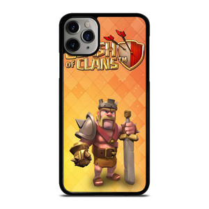 BARBARIAN KING CLASH OF CLANS COC iPhone 11 Pro Max Case Cover