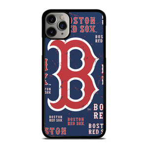 BOSTON RED SOX LOGO COLLAGE iPhone 11 Pro Max Case Cover