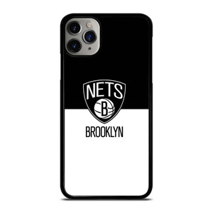 BROOKLYN NETS NBA BLACK WHITE iPhone 11 Pro Max Case Cover