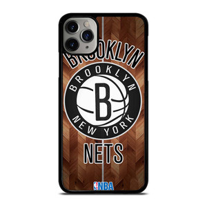 BROOKLYN NETS WOODEN LOGO iPhone 11 Pro Max Case Cover
