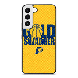 INDIANA PACERS NBA BASKETBALL GOLD SWAGGER Samsung Galaxy S22 Case Cover