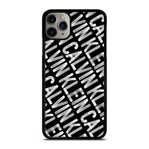 CALVIN KLEIN LOGO PATTERN iPhone 11 Pro Max Case Cover