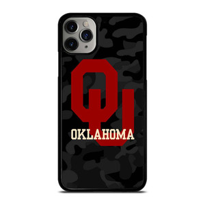 CAMO OKLAHOMA SOONERS LOGO iPhone 11 Pro Max Case Cover