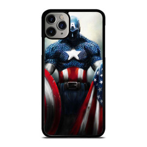 CAPTAIN AMERICA MARVEL ART iPhone 11 Pro Max Case Cover