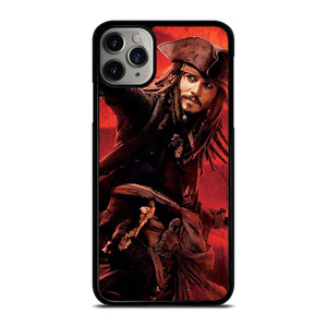 CAPTAIN JACK PIRATES OF THE CARIBBEAN POSTER iPhone 11 Pro Max Case Cover