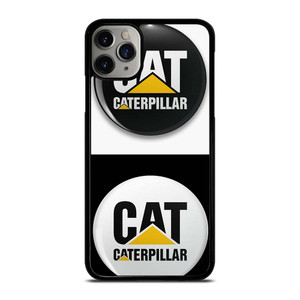 CAT CATERPILLAR WHITE BLACK iPhone 11 Pro Max Case Cover CAT CATERPILLAR WHITE BLACK iPhone 11 Pro Max Case Cover