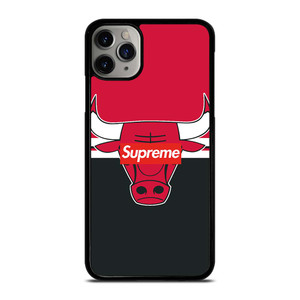 CHICAGO BULLS SUPREME LOGO iPhone 11 Pro Max Case Cover