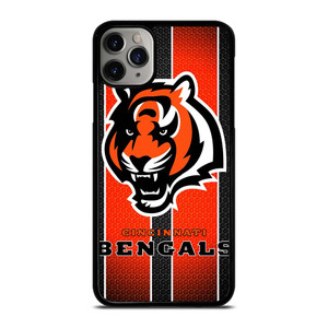 CINCINNATI BENGALS METAL SYMBOL iPhone 11 Pro Max Case Cover
