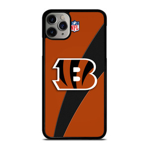 CINCINNATI BENGALS TIGER PATTERN iPhone 11 Pro Max Case Cover