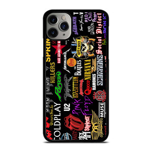 CLASSIC ROCK BAND COLLAGE iPhone 11 Pro Max Case Cover