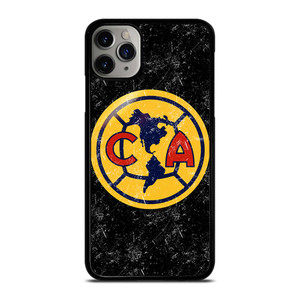 CLUB AMERICA AGUILAS FOOTBALL BLACK iPhone 11 Pro Max Case Cover