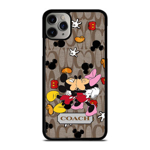 COACH MICKEY MINNIE MOUSE KISS iPhone 11 Pro Max Case Cover