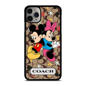 COACH MICKEY MINNIE MOUSE LOVE iPhone 11 Pro Max Case Cover