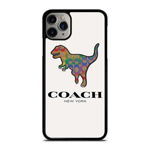 COACH NEW YORK DINOSAUR iPhone 11 Pro Max Case Cover COACH NEW YORK DINOSAUR iPhone 11 Pro Max Case Cover