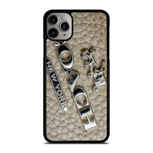 COACH NEW YORK LOGO ON LEATHER iPhone 11 Pro Max Case Cover
