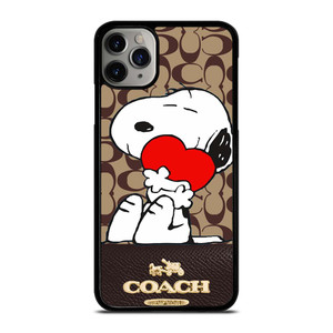 COACH NEW YORK SNOOPY iPhone 11 Pro Max Case Cover COACH NEW YORK SNOOPY iPhone 11 Pro Max Case Cover