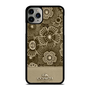 COACH NEW YORK TEA ROSE 2 iPhone 11 Pro Max Case Cover