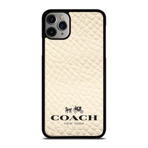 COACH NEW YORK WHITE iPhone 11 Pro Max Case Cover