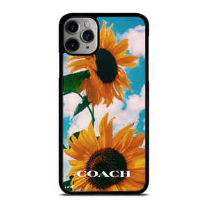 COACH SUNFLOWER iPhone 11 Pro Max Case Cover COACH SUNFLOWER iPhone 11 Pro Max Case Cover