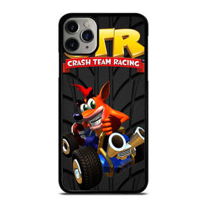 CRASH TEAM RACING BANDICOOT CTR TIRE iPhone 11 Pro Max Case Cover