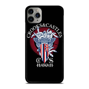 CROOKS AND CASTLES HAWAII LOGO iPhone 11 Pro Max Case Cover