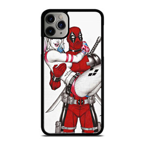 DEADPOOL HARLEY QUINN CARTOON iPhone 11 Pro Max Case Cover DEADPOOL HARLEY QUINN CARTOON iPhone 11 Pro Max Case Cover