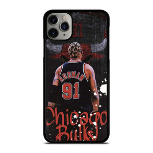 DENNIS RODMAN CHICAGO BULLS RETRO iPhone 11 Pro Max Case Cover DENNIS RODMAN CHICAGO BULLS RETRO iPhone 11 Pro Max Case Cover