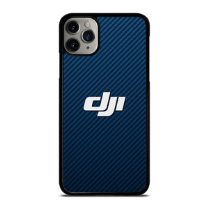 DJI DRONE CAMERA BLUE CARBON iPhone 11 Pro Max Case Cover