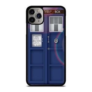 DOCTOR WHO PUBLIC CALL BOX iPhone 11 Pro Max Case Cover