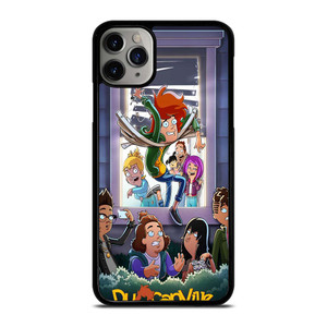 DUNCANVILLE CARTOON MOVIES POSTER iPhone 11 Pro Max Case Cover
