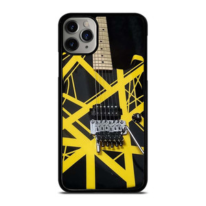 EDDIE VAN HALEN GUITAR YELLOW iPhone 11 Pro Max Case Cover
