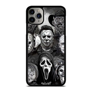 FAMOUS HORROR COLLAGE iPhone 11 Pro Max Case Cover FAMOUS HORROR COLLAGE iPhone 11 Pro Max Case Cover