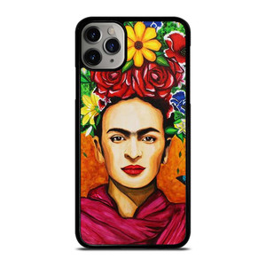 FRIDA KAHLO FLORAL ART iPhone 11 Pro Max Case Cover