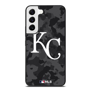 KANSAS CITY ROYALS BASEBALL BLACK CAMO Samsung Galaxy S22 Case Cover KANSAS CITY ROYALS BASEBALL BLACK CAMO Samsung Galaxy S22 Case Cover