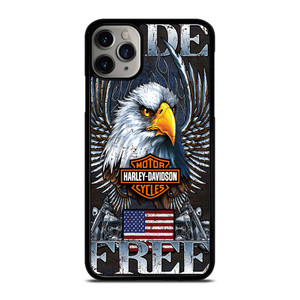 HARLEY DAVIDSON FREE RIDE EAGLE iPhone 11 Pro Max Case Cover
