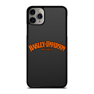 HARLEY DAVIDSON MOTOR CO CARBON iPhone 11 Pro Max Case Cover