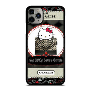 HELLO KITTY LOVES COACH iPhone 11 Pro Max Case Cover