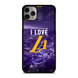 I LOVE LA LAKERS NBA LOGO iPhone 11 Pro Max Case Cover