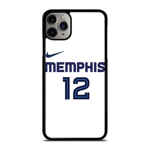 JA MORANT MEMPHIS GRIZZLIES WHITE iPhone 11 Pro Max Case Cover