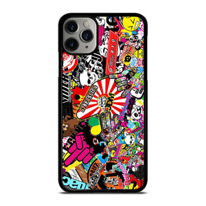 JDM STICKER BOMB COLLAGE iPhone 11 Pro Max Case Cover