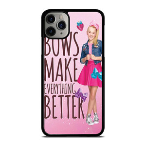 JOJO SIWA BOWS MAKE EVERYTHING BETTER iPhone 11 Pro Max Case Cover