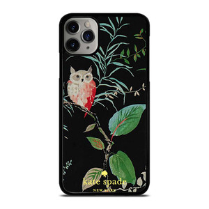 KATE SPADE OWLISH BLACK iPhone 11 Pro Max Case Cover