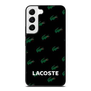 LACOSTE LOGO PATTERN Samsung Galaxy S22 Case Cover LACOSTE LOGO PATTERN Samsung Galaxy S22 Case Cover