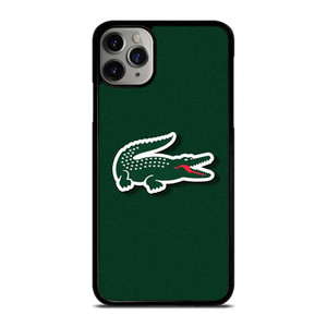 LACOSTE CROCODILE GREEN iPhone 11 Pro Max Case Cover