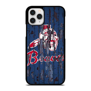 ATLANTA BRAVES RUSTY WOOD iPhone 11 Pro Case Cover